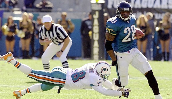 Platz 1: AFC-Divisional-Runde, Januar 2000: Jacksonville Jaguars - Miami Dolphins 62:7