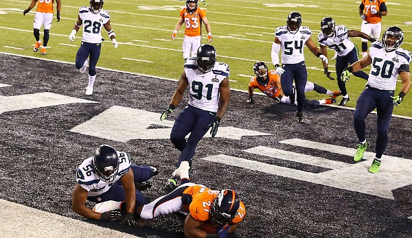 Platz 14: Super Bowl, Februar 2014: Seattle Seahawks - Denver Broncos 43:8