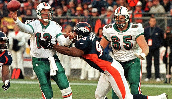 Platz 14: AFC-Divisional-Runde, Januar 1999: Denver Broncos - Miami Dolphins 38:3