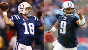 2003: Peyton Manning, Quarterback, Indianapolis Colts UND Steve McNair, Quarterback, Tennessee Titans