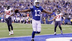 RECEIVING YARDS: 1. T.Y. Hilton, Indianapolis Colts (1448 YDS)