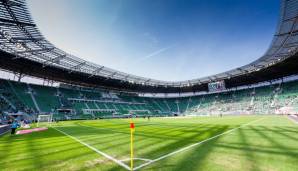 Das Stadion Miejski in Breslau wartet mit 42.771 Sitzplätzen auf und ist die Heimat von Lech sowie Warta Posen.