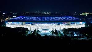 Das Olympiastadion Luschniki (Olimpiski Kompleks Luschniki) in Moskau hat Platz für 80.000 Menschen und ist die Spielstätte von Spartak Moskau.