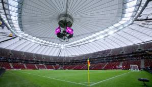 Das Nationalstadion in Warschau (pl.: "Stadion Narodowy w Warszawie") wurde für die EM 2012 errichtet und fasst 58.145 Zuschauer.