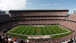 Bis zu 67.431 Fans können sich im First-Energy-Stadium zu Cleveland die Heimspiele der Browns anschauen. Das 1999 eröffnete Stadion wurde 2014 renoviert