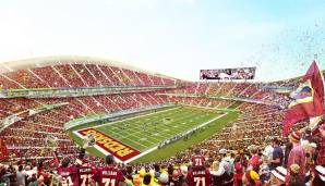 REDSKINS - WASHINGTON: In Washington gibt es ebenfalls große Pläne: Mitte März 2016 stellten die Redskins gemeinsam mit dem Architekturbüro BIG ihre Ideen von einer neuen Arena vor