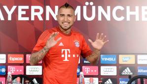 Platz 5: Arturo Vidal kam als Weltstar zum FC Bayern. 37,5 Millionen Euro bekam Juve als Entschädigung.