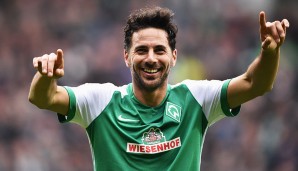 Platz 6: Claudio Pizarro von Werder Bremen (14 Tore)