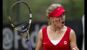 Oh Canada! Mit zwei Siegen half Bouchard den kanadischen Damen wieder in die Weltgruppe aufzusteigen