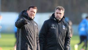 Der bisherige U23-Coach Christian Titz übernahm das Zepter von Hollerbach, doch auch er konnte den ersten Abstieg des HSV nicht verhindern.