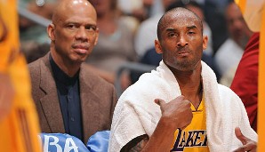 Ansonsten ist Kareem den Lakers um den neuen Superstar Kobe Bryant treu geblieben