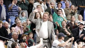 Mittlerweile fungiert Bird als "President of Basketball Operations" bei den Pacers. In Boston liebt man ihn natürlich trotzdem weiterhin