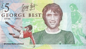 Der Nordire George Best bestritt bereits mit 17 Jahren sein erstes Ligaspiel für ManUtd. 1968 wurde er zu Europas Fußballer des Jahres gewählt