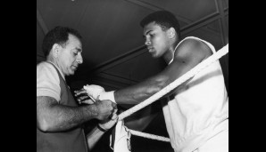 Das Dream Team: Muhammad Ali und sein langjähriger Trainer Angelo Dundee