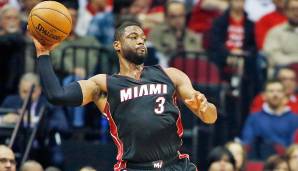 Platz 23: DWYANE WADE - 870 Assists in 177 Spielen - Miami Heat, Chicago Bulls.