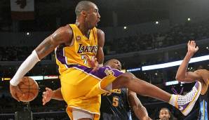 Platz 11: KOBE BRYANT - 1.040 Assists in 220 Spielen - Los Angeles Lakers.