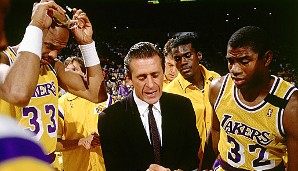 1989/90: Pat Riley, Los Angeles Lakers