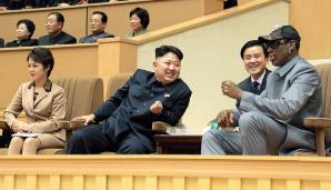 Rodmans neuestes Projekt: Seine freundschaftliche Beziehung mit Nordkoreas Diktakor Kim-Jong-Un, den er bereits fünfmal besuchte. Mal schauen, was uns in den nächsten Jahren sonst noch erwartet ...