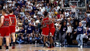 1997: Chicago Bulls (4-2 gegen Utah Jazz). Finals MVP: Michael Jordan