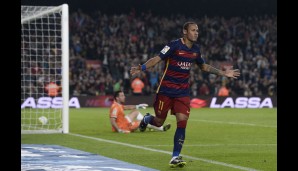 Rang 4: u.a. Neymar vom FC Barcelona (24 Tore)