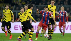 Ein weiteres bekanntes Gesicht in unserer Liste: Nach vier Jahren Dortmund war für Robert Lewandowski Schluss! Im Sommer 2014 wechselte er ablösefrei zum FC Bayern