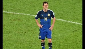 Lionel Messi wurde zum besten Spieler des Turniers gekrönt - ein Trostpreis