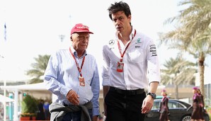 Niki Lauda (l.) und Toto Wolff sind die Macher bei Mercedes