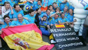 Platz 11, Fernando Alonso: 2 Weltmeistertitel (2005, 2006)