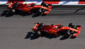 Sebastian Vettel schied beim Russland-GP aus.