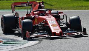 Charles Leclerc steht auf Pole Position in Italien.