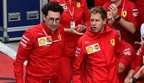 Sebastian Vettel erlebt im Ferrari eine enttäuschende Saison.