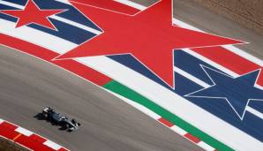 Lewis Hamilton fuhr im Training im texanischen Austin die schnellste Runde.