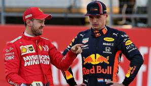 Max Verstappen hatte Sebastian Vettel Schummelei vorgeworfen.