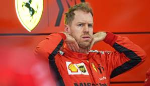 Sebastian Vettel holte für Ferrari keinen WM-Titel.