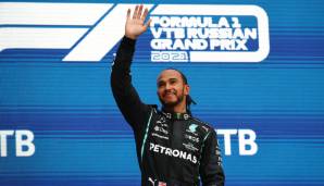 Lewis Hamilton feierte Sotschi seinen 100. GP-Sieg.