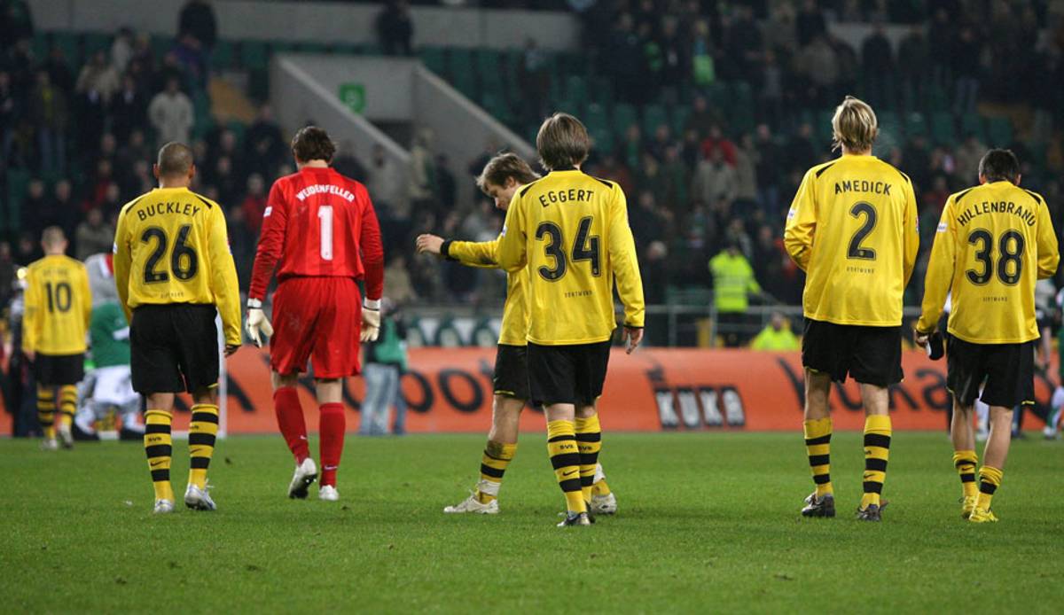 CHRISTIAN EGGERT (1 Spiel): Kam 2005 zum BVB II und gab im Dezember 2007 gegen Wolfsburg sein BL-Debüt. Er wurde in der 83. Minute für Giovanni Federico eingewechselt. Der defensive Mittelfeldspieler spielte insgesamt fünf Jahre in Dortmund.