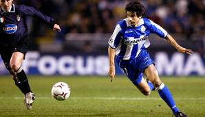 Platz 10: JUAN CARLOS VALERON (damaliger Verein: Deportivo La Coruna) - Gesamtstärke 91 in FIFA 05