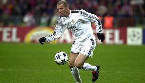 Platz 1: ZINEDINE ZIDANE (damaliger Verein: Real Madrid) - Gesamtstärke 96 in FIFA 05