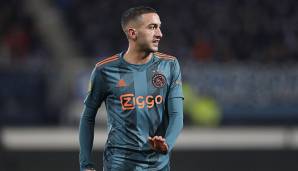 PLATZ 2: Ajax Amsterdam – Transferplus von 60,25 Mio. Euro – teuerster Abgang: Hakim Ziyech für 40 Mio. Euro zu Chelsea