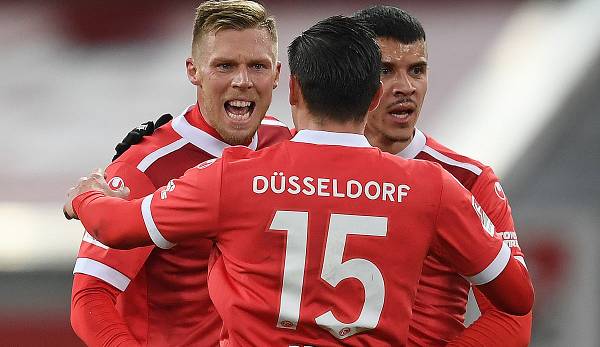 Fortuna Düsseldorf mischt im Aufstiegsrennen der 2. Liga mit.