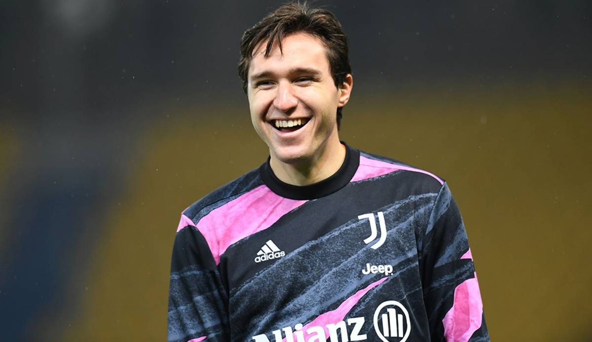 Federico Chiesa hat bei Juventus Turin momentan gut Lachen.