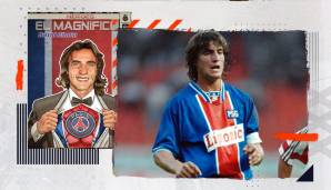 DAVID GINOLA (Gesamtstärke: 89): Der PL-Spieler der Saison 1998/99 feierte seine größten Erfolge in der Ligue 1 mit PSG. Sein goldener Moment: Sein Hammer gegen Real Madrid in der CL 1993 nach herausragender Kombination. Chemie: Ligue 1 und Frankreich.