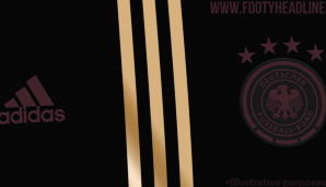 Das Auswärtstrikot des DFB-Teams für die WM 2022 in Katar wird demnach hauptsächlich in schwarz gehalten. Neben etwas Gold gesellen sich auch dunkelrote Akzente hinzu. Das finale Design ist noch nicht bekannt. Stand jetzt sind es wohl zwei Varianten.