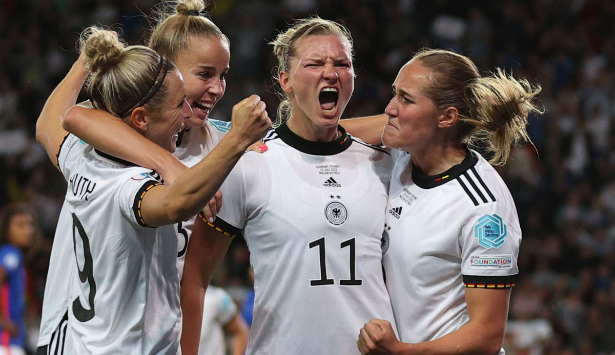 Finale der Frauen EM, Deutschland vs