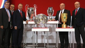 Erfolgreiches Jahr: Der FC Bayern hat neue Finanz-Rekorde aufgestellt und vier Titel geholt