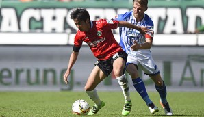 Hiroshi Kiyotake gehörte in dieser Saison noch zu den Besten in Hannover