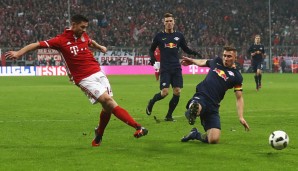 Xabi Alonso schloss einen schnellen, direkten Angriff zum 2:0 für die Bayern ab