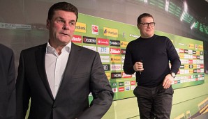 Dieter Hecking und Max Eberl suchen noch nach Verstärkung für die Borussia
