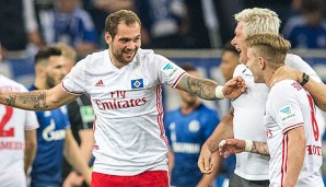 Pierre-Michel Lasogga und Lewis Holtby zählen beim Hamburger SV zu den Topverdienern