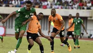 Abdullahi Shehu ist nigerianischer Nationalspieler